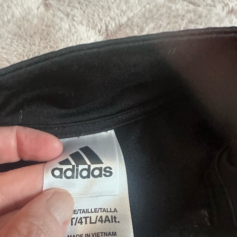 Adidas Sweatshirt Lightweight Full Zip Pockets Sz 4T - Picture 4 of 9